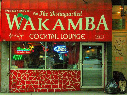 The Distinguished Wakamba Cocktail Lounge, New York