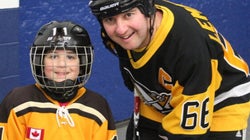 This Hockey Dad Got To Play For The First Time At