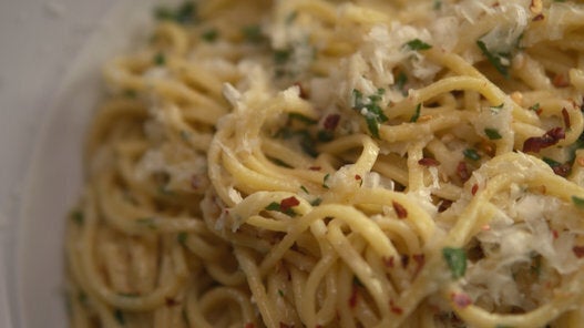 Taglioini Aglio E Olio