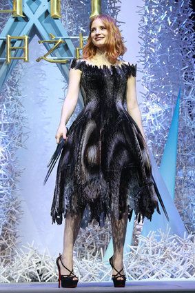 Jessica Chastain In Giles