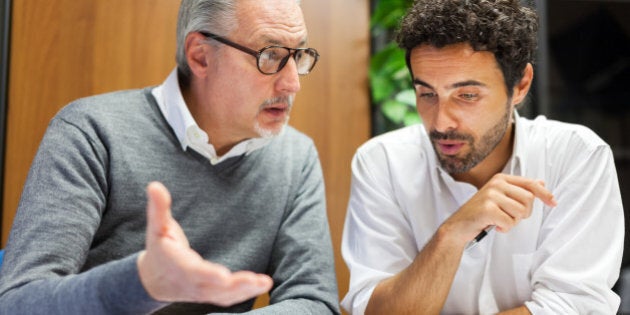 Business people at work in their office