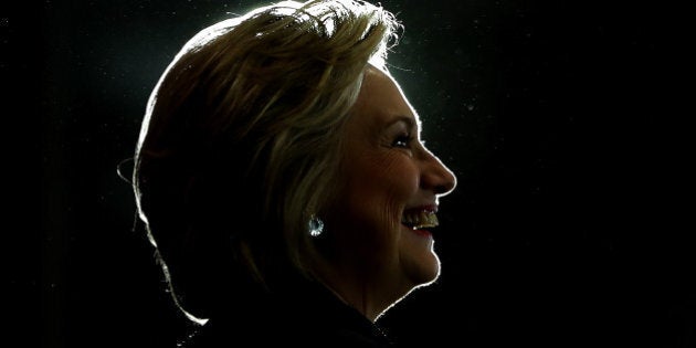 WASHINGTON, DC - SEPTEMBER 16: Democratic presidential nominee former Secretary of State Hillary Clinton speaks during the Black Women's Agenda's 29th Annual Symposium on September 16, 2016 in Washington, DC. Clinton is back on the trail and campaigning in D.C. after taking some time off to recover from pneumonia. (Photo by Justin Sullivan/Getty Images)