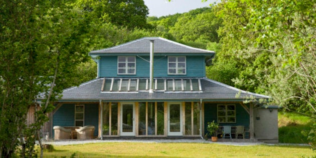 interiors of country house with no people