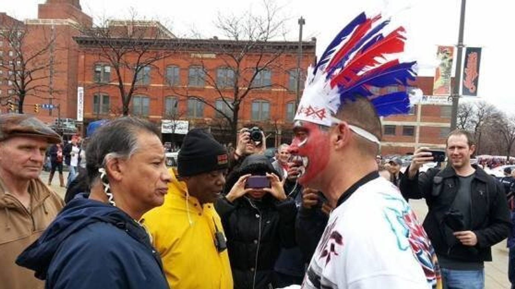 Cleveland Caucasians Native Go Indians T-Shirt - Day T-Shirt
