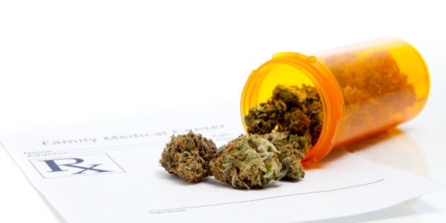 Prescription for medical marijuana from family health care doctor