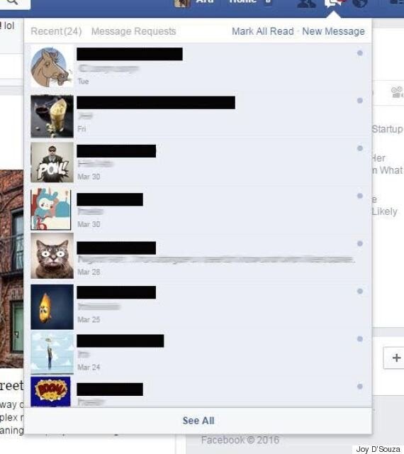 Facebook Is Hiding Messages In A Filtered Inbox HuffPost Life
