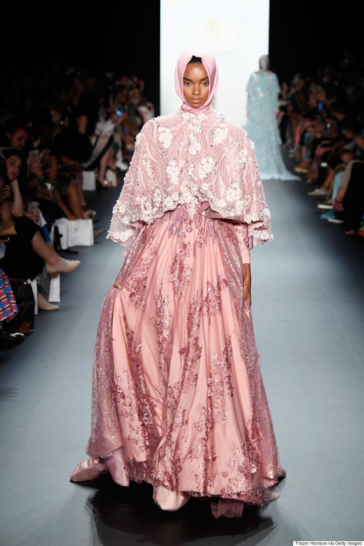 The hijab goes haute couture