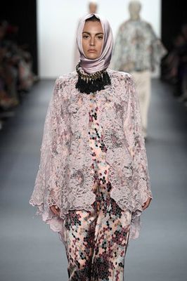 The hijab goes haute couture