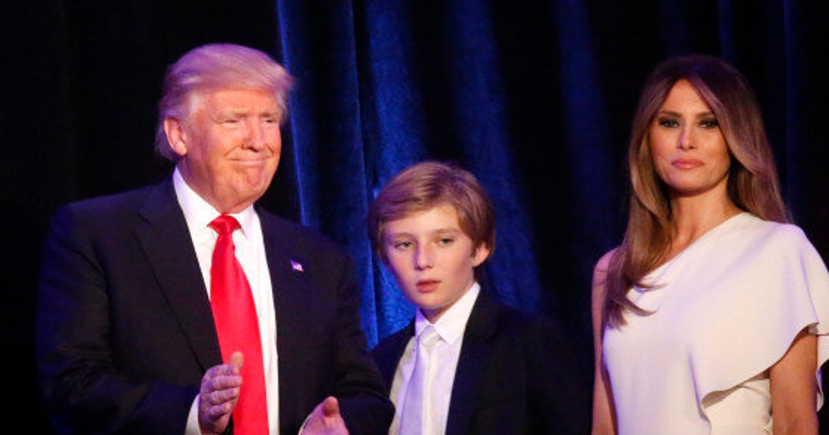 Melania Trump And Son Barron Won't Be Moving To The White House For Now