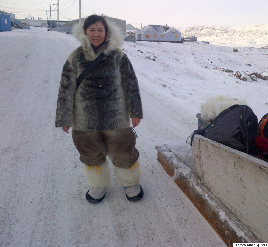 inuit sealskin boot