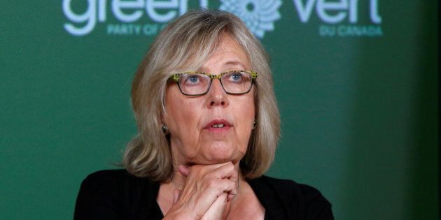 Green Party leader Elizabeth May takes part in a news conference in Ottawa, Ontario, Canada, August 22, 2016. REUTERS/Chris Wattie