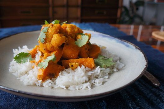 Vegan Mustard And Coconut Curry