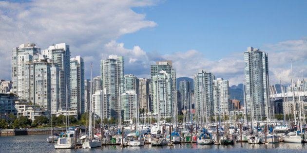 Vancouver skyline, British Columbia, Canada