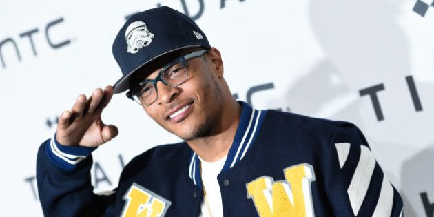 Recording artist T.I. arrives at TIDAL X: 1020 Amplified by HTC at the Barclays Center on Tuesday, Oct. 20, 2015, in New York. (Photo by Evan Agostini/Invision/AP)