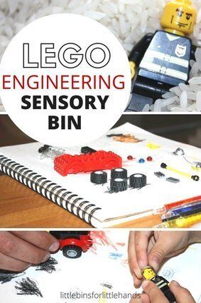 LEGO Sensory Bin