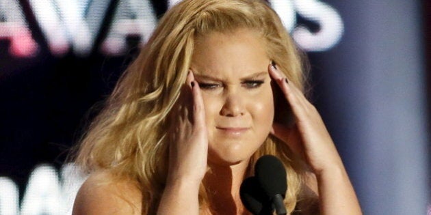 Comedian Amy Schumer accepts the Charlie Chaplin Britannia Award for Excellence in Comedy during the British Academy Britannia Awards hosted by BAFTA Los Angeles in Beverly Hills, California October 30, 2015. REUTERS/Danny Moloshok