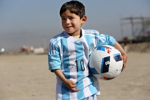 Afghanistan Messi Shirt