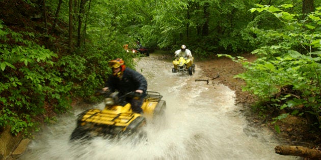 Opened in 2000, the private, 400-mile trail network runs through Logan, Mingo, and Boone counties; 98 percent of trail traffic is motorized vehicles. Planners hope the system revitalizes coal towns in the southern part of the state.