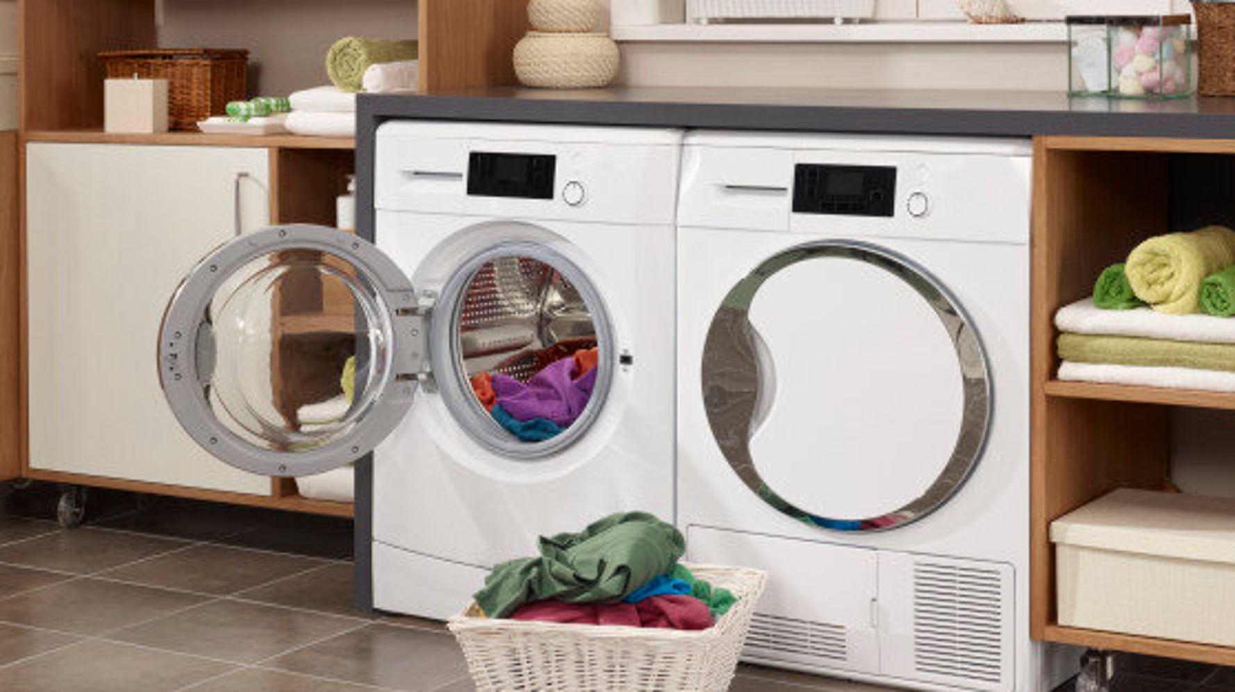Laundry Room Storage Ideas: 15 Ways To Keep Clutter At Bay | HuffPost Life, image size:1778x997