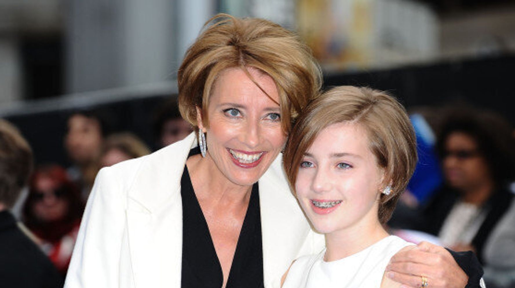 Emma Thompson Daughter Gaia Is All Grown Up And So Glam Huffpost