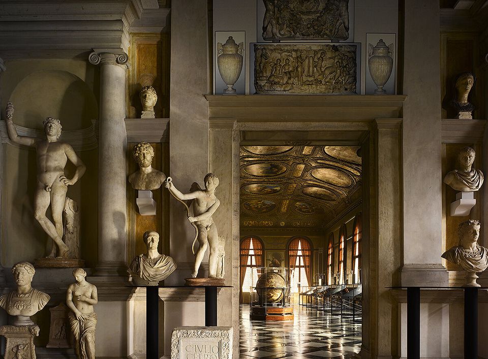 The Biblioteca Marciana in Venice, Italy