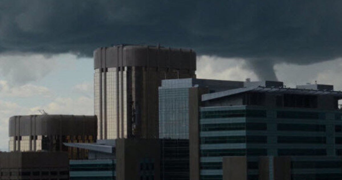 Calgary Tornado 2015 Funnel Cloud Timelapse Shows Storm Take Formation