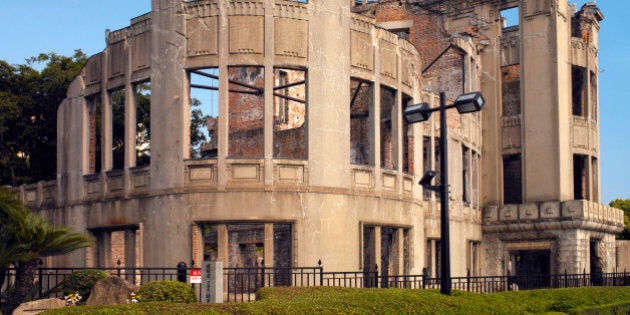 Genbaku Dome or Hiroshima Peace Memorial, Hiroshima, Japan