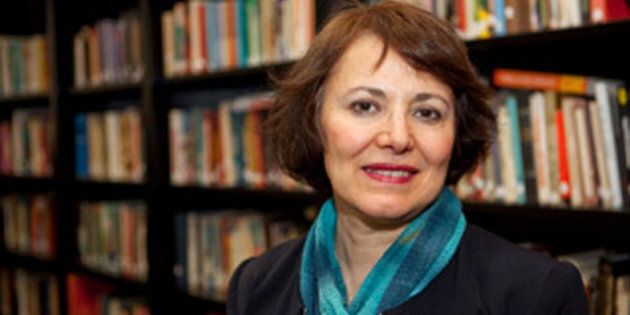 This undated photo made available by Amanda Ghahremani, shows retired Iranian-Canadian professor Homa Hoodfar. A Tehran prosecutor said Monday, July 11, 2016, that Hoodfar, who is a retired professor at Montreal's Concordia University, is among four people with foreign ties indicted on unknown charges in the Islamic Republic. Iran does not recognize dual nationalities. (Courtesy of Amanda Ghahremani via AP)