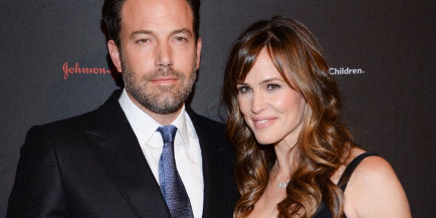 Actor, filmmaker and Eastern Congo Initiative founder, Ben Affleck and wife actress Jennifer Garner attend the 2nd Annual Save the Children Illumination Gala at The Plaza Hotel on Wednesday, Nov. 19, 2014, in New York. (Photo by Evan Agostini/Invision/AP)