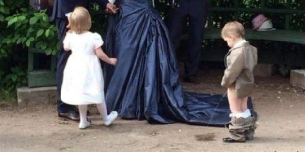 Awkward Wedding Photos: Kids Who Stole The Spotlight | HuffPost Canada