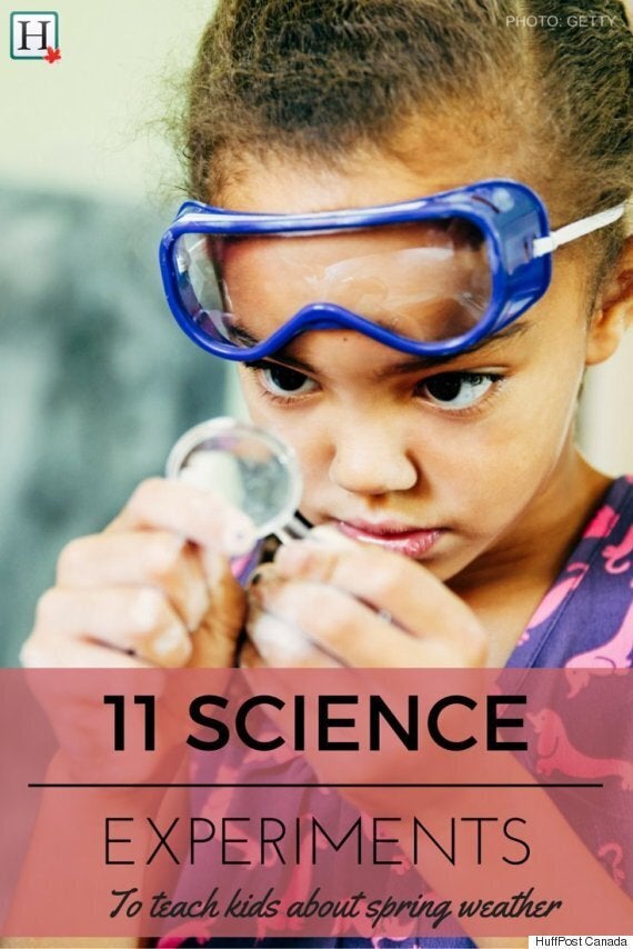 Experiments For Kids: Learn About Spring Weather With Fun