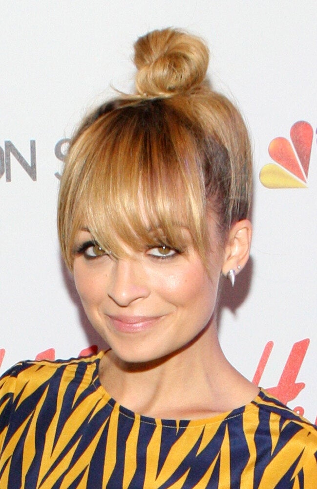 High, Samurai Bun... Nicole Richie