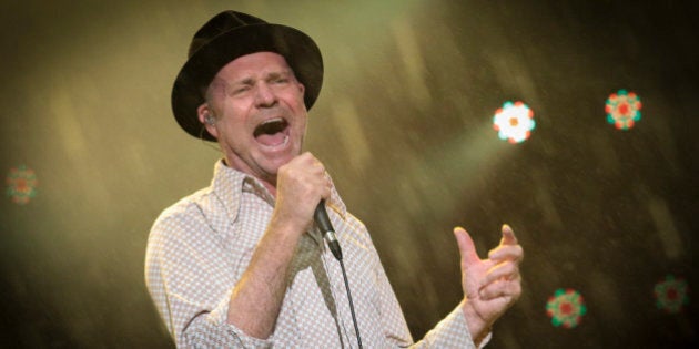 OTTAWA, ON - JULY 17: Gord Downie of The Tragically Hip performs on Day 9 of the RBC Royal Bank Bluesfest on July 17, 2015 in Ottawa, Canada. (Photo by Mark Horton/WireImage)