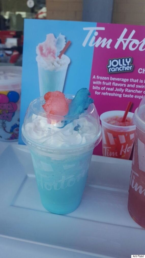 cotton candy drink from tim hortons