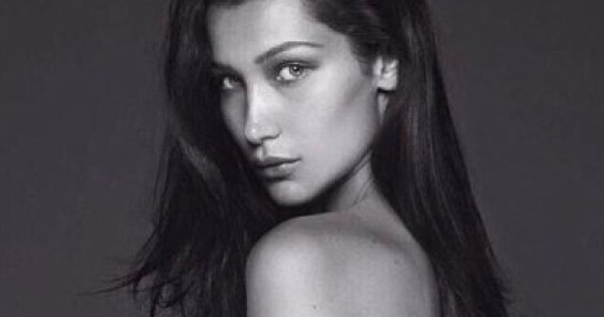 Bella Hadid Lands The September Issue Of Vogue Paris Poses Completely Nude Huffpost Style
