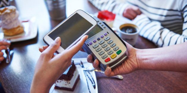 Paying for coffee by mobile phone