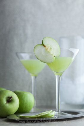 Ginger Green Apple Martini