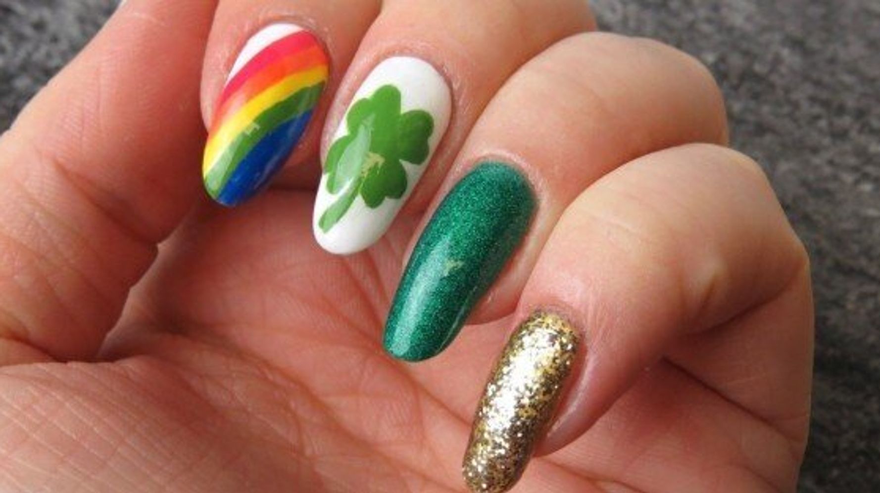 St. Patrick's Day Nail Art Tutorial - wide 9
