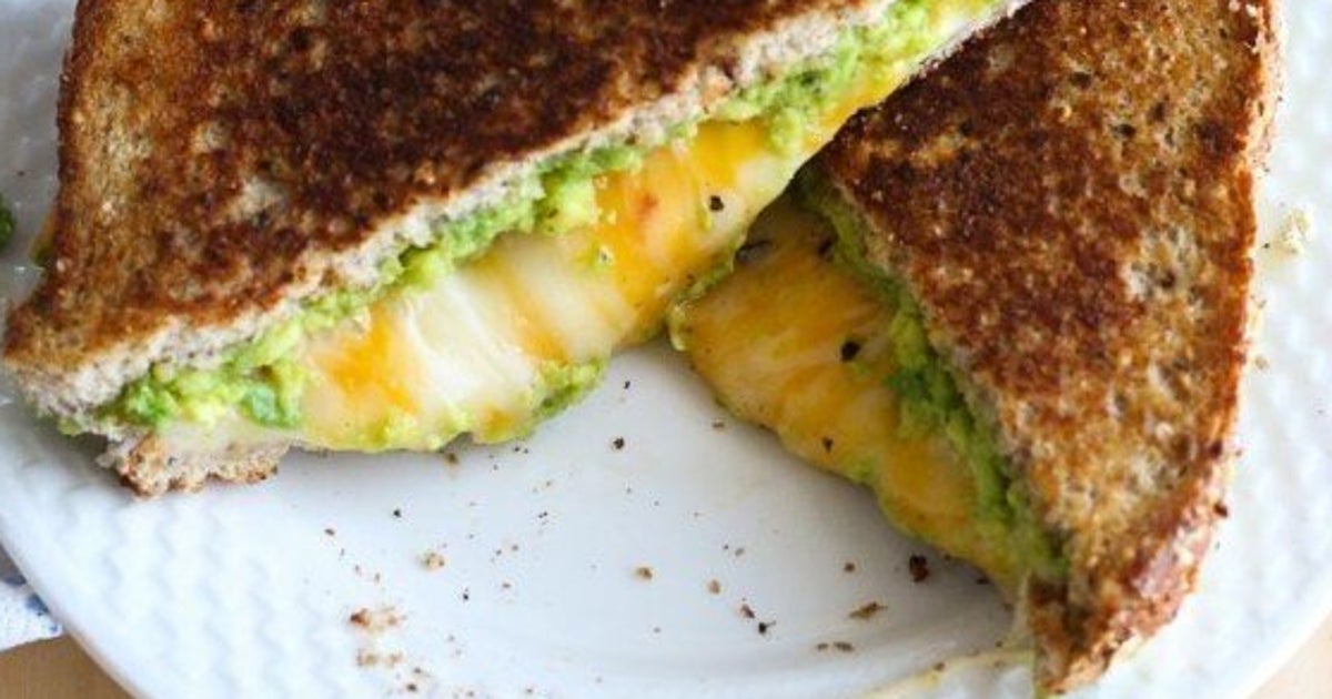 Easy Avocado Grilled Cheese Sandwich Cooking in Season HuffPost Life