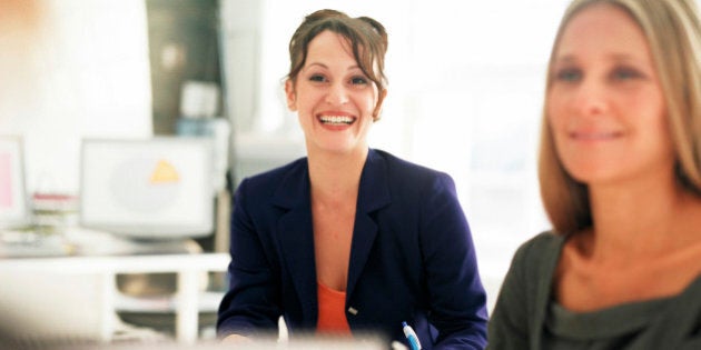 Businesswomen in a meeting