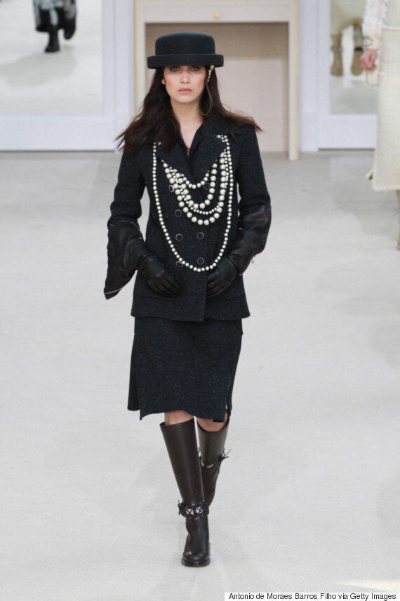 Kendall Jenner Wore a Hoodie at the Fall 2016 Chanel Show