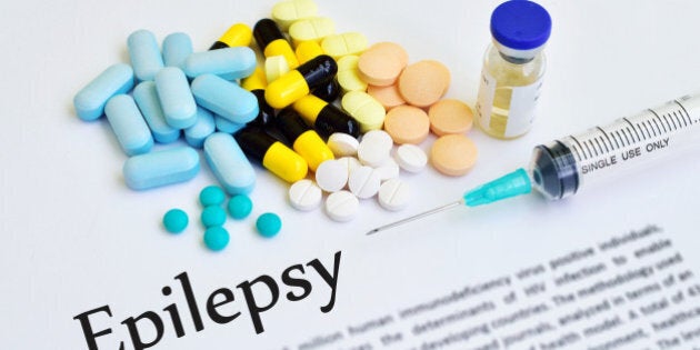 Syringe with drugs for epilepsy treatment