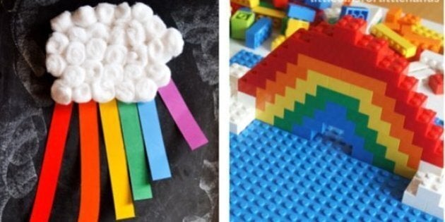 Rainbow Crafts To Fill Your House With