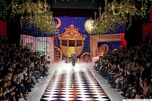 Dolce And Gabbana s Fall 2016 Show Was Inspired By Disney HuffPost Style