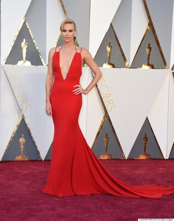 Charlize theron hotsell dress oscars