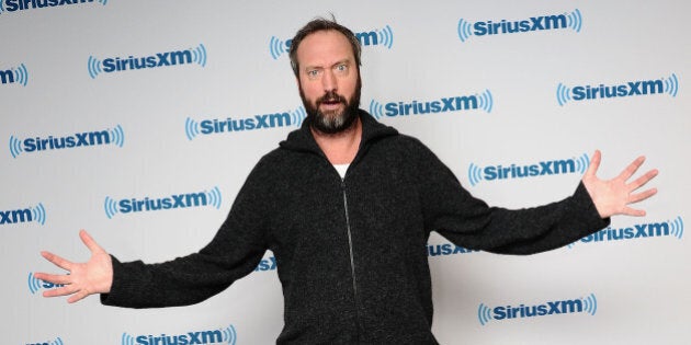 NEW YORK, NY - FEBRUARY 12: Comedian Tom Green visits SiriusXM Studios on February 12, 2015 in New York City. (Photo by Andrew Toth/Getty Images)