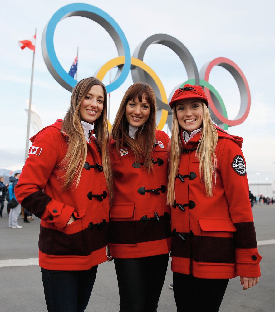 Chloe, Maxime And Justine Dufour-Lapointe