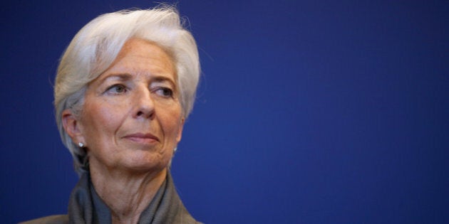 IMF Managing Director Christine Lagarde attends a news conference after a seminar on the international financial architecture in Paris, France, March 31, 2016. REUTERS/Jacky Naegelen/File Photo