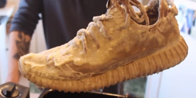 This Guy Just Deep-Fried His Yeezy 