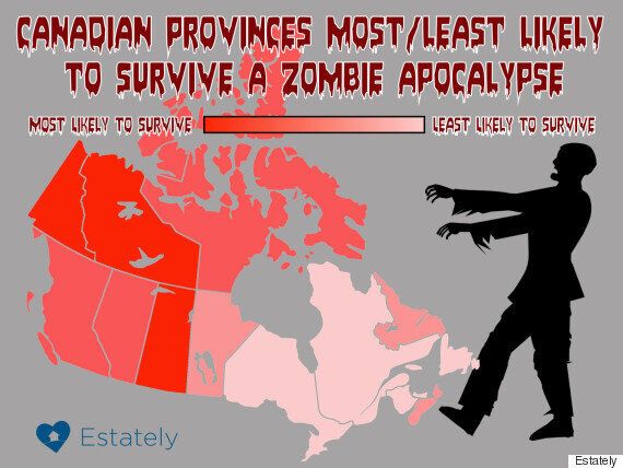 The Best And Worst Canadian Provinces For Surviving A Zombie Apocalypse